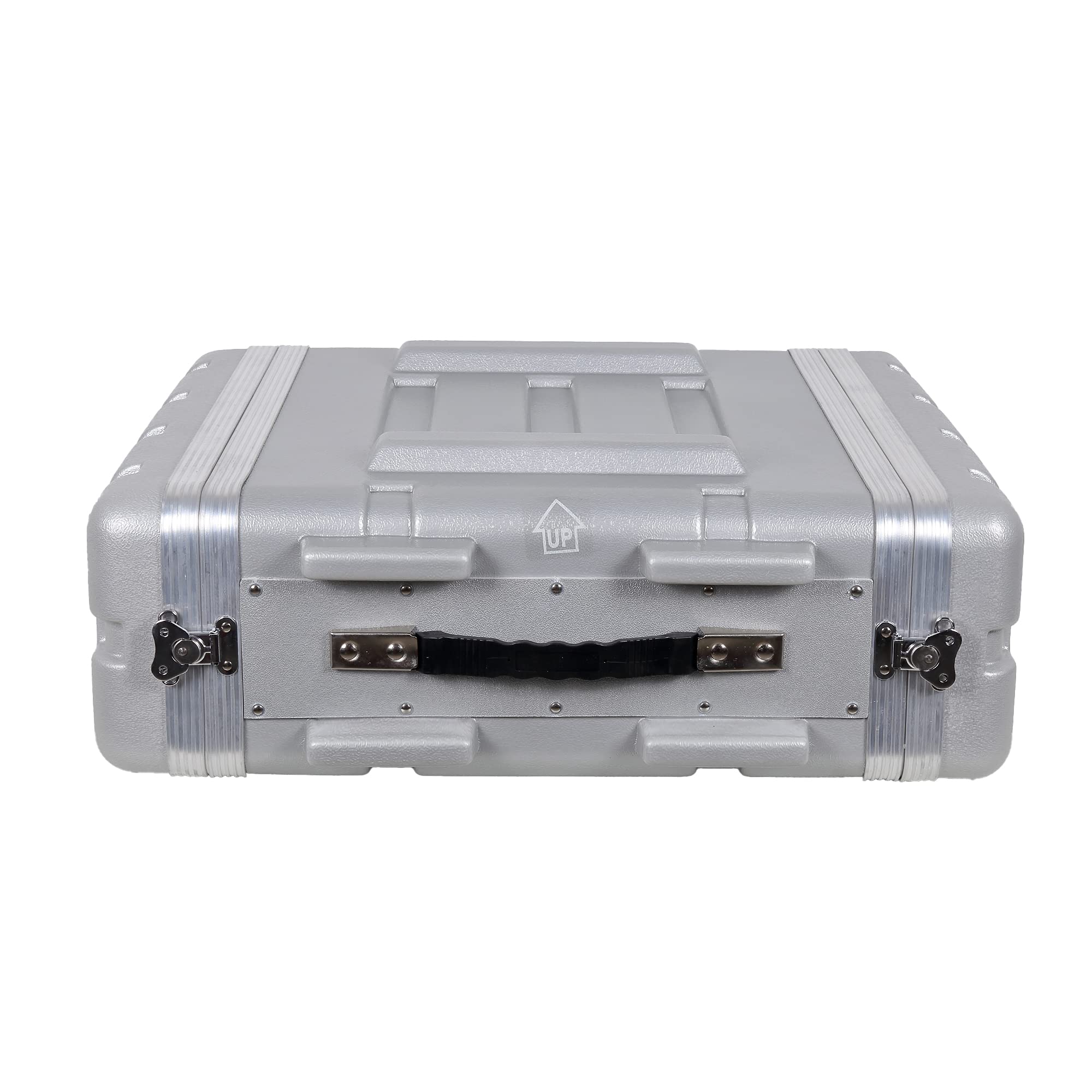 Amazon | Crossrock 積み重ね可能 3U ラックケース、頑丈なハード