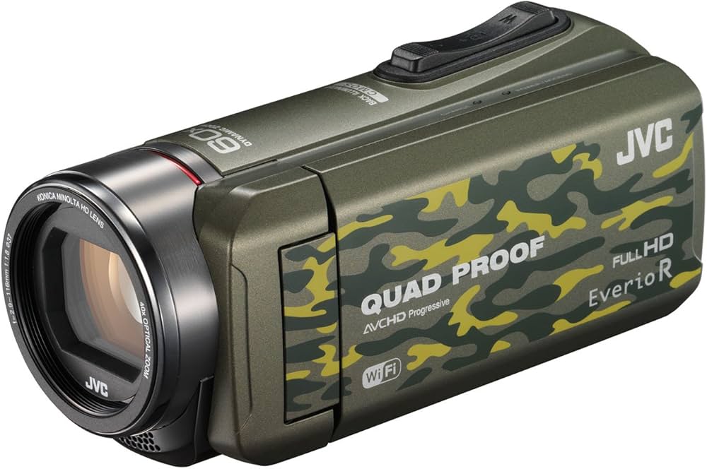 Amazon | JVC ビデオカメラ Everio R 防水5m 防塵仕様 Wi-Fi対応 内蔵