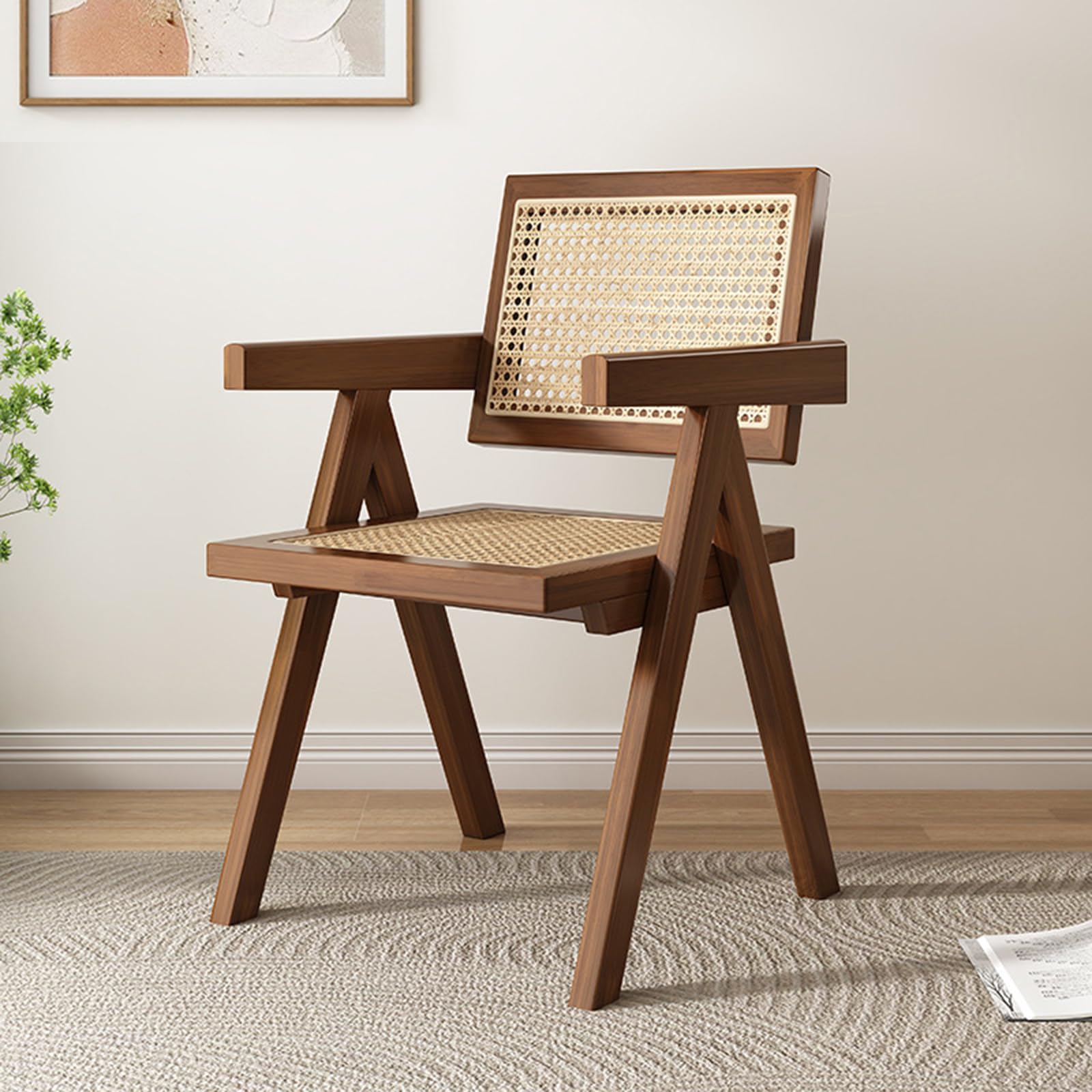 Amazon.co.jp: ラタンチェア 椅子 イス ラタン オレンジ 籐編みチェア