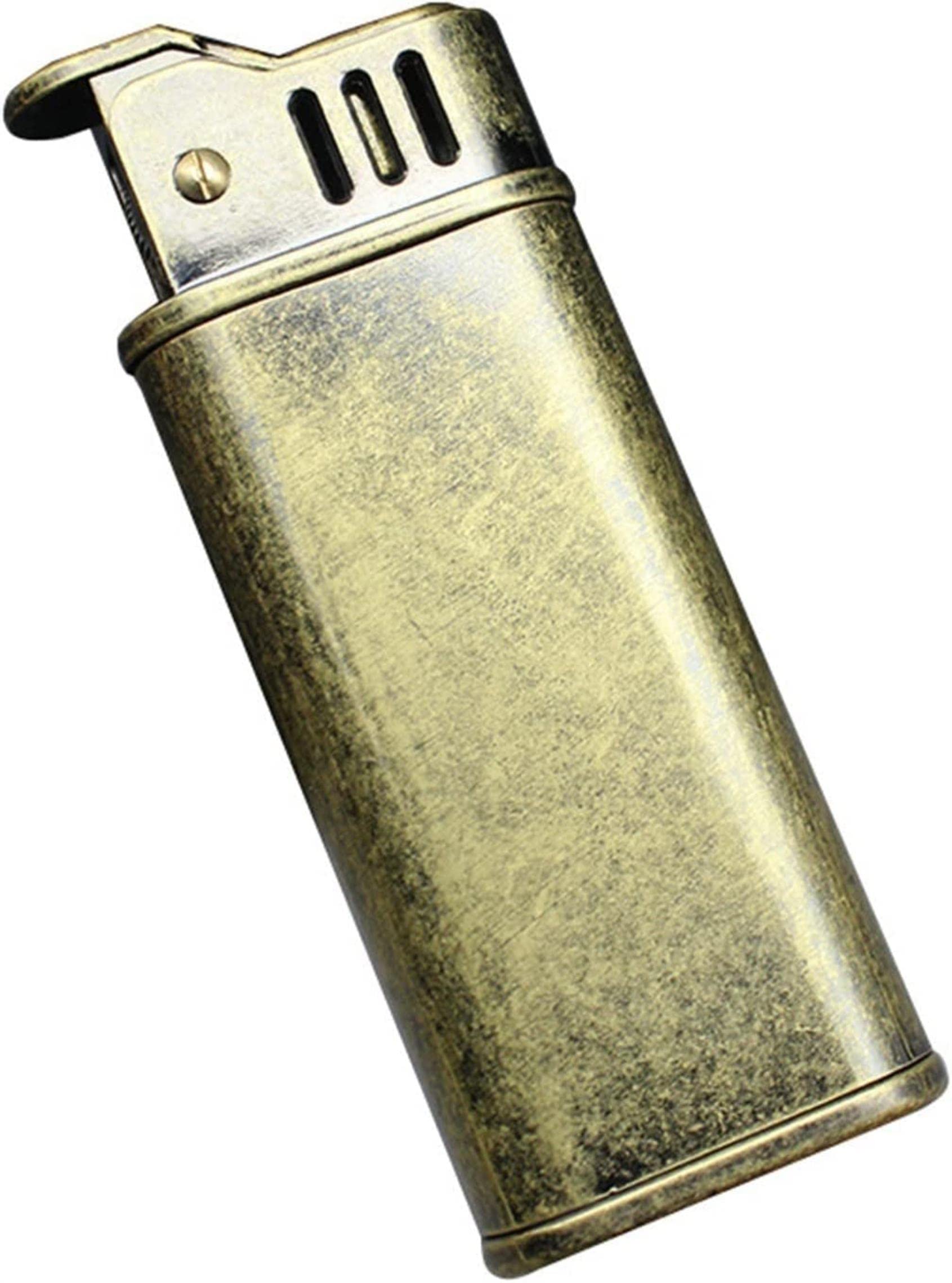 Amazon.co.jp: ビンテージアンティークライタークールな真鍮軽く