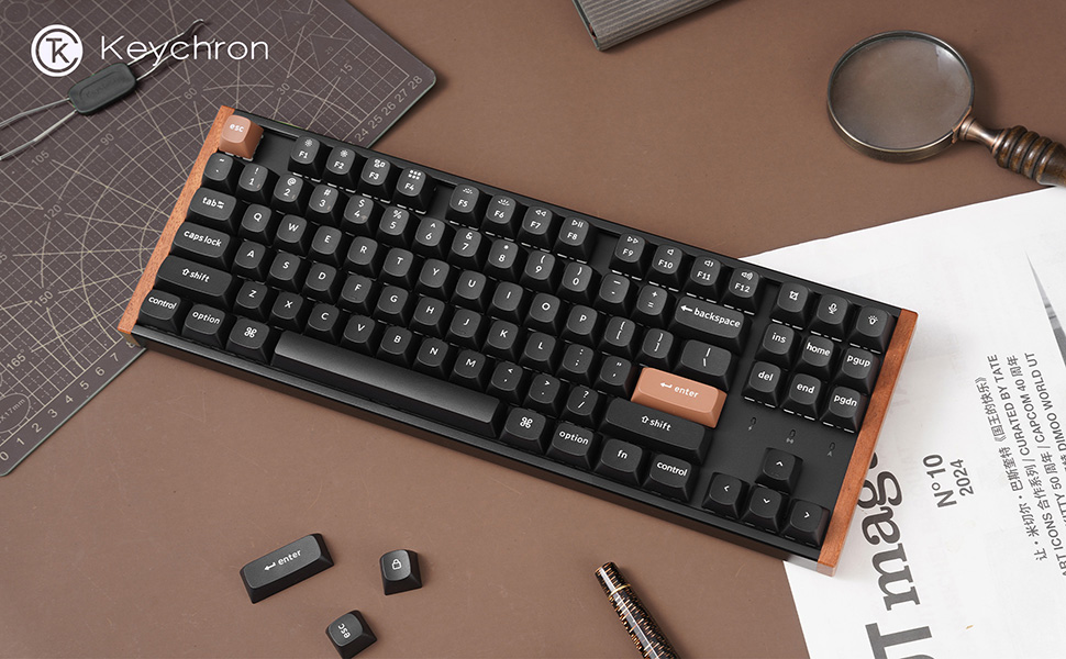 Amazon.com: Keychron K8 HE TKL Hall Effect Wireless Mechanical