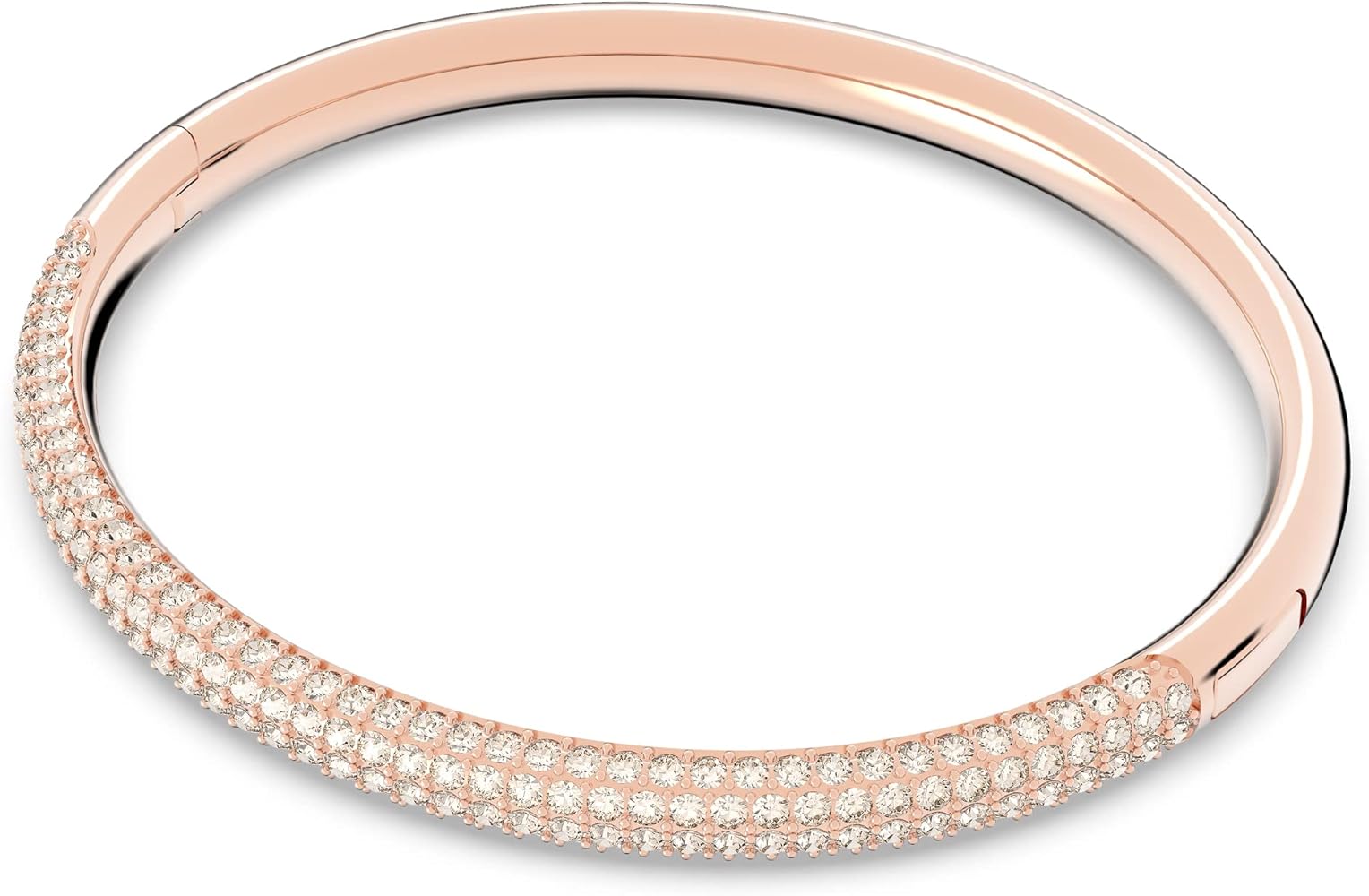 Amazon.com: Swarovski Dextera Bangle, Clear Crystal, Rose gold