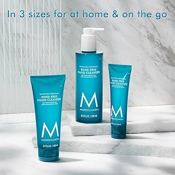 Amazon.com: Moroccanoil Rinse-Free Hand Cleanser with Hyaluronic