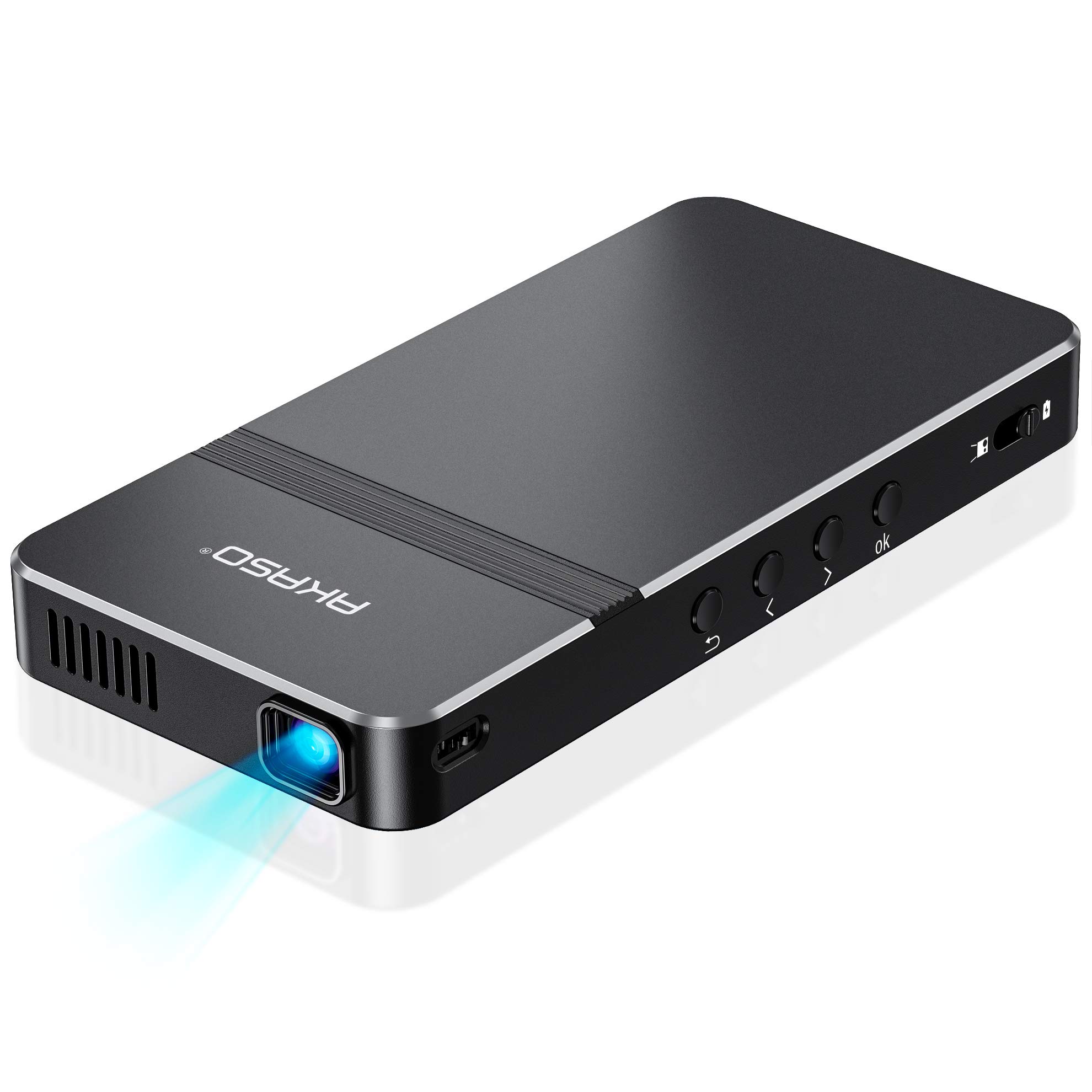 Amazon.com: AKASO Mini Projector, Pocket-Sized DLP Portable