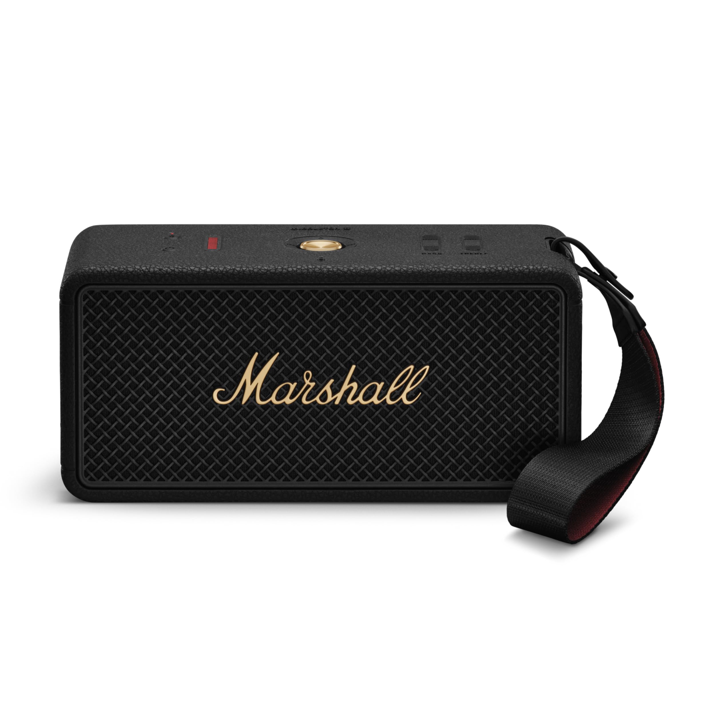 Marshall Middleton II Bluetooth Speaker - Black & Brass : Amazon