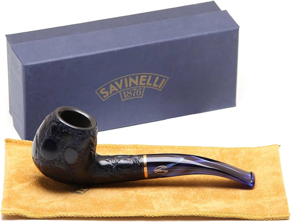 Amazon.com: Savinelli Alligator Blue 626B Tobacco Pipe : Health