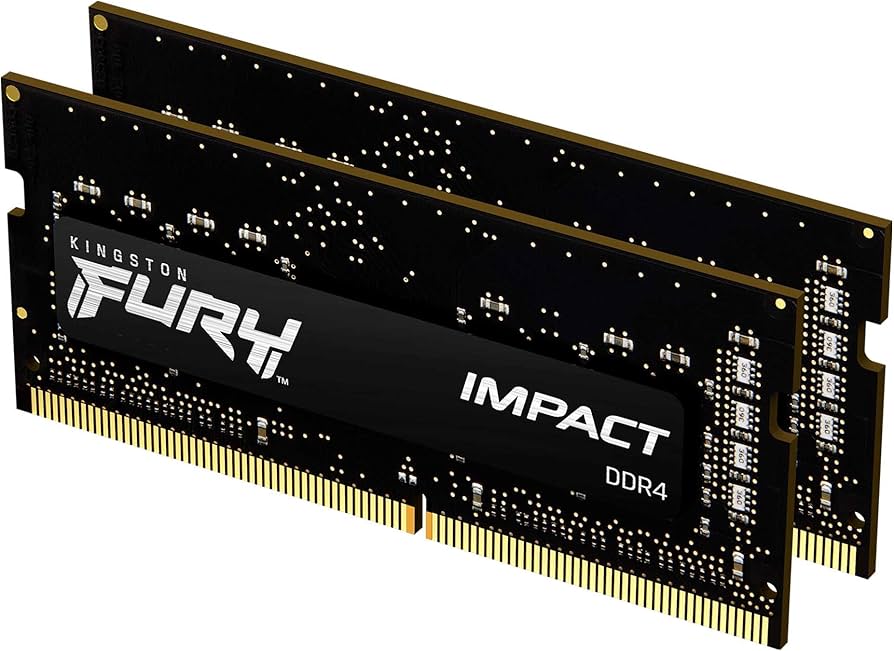 Kingston 32GB 3200MHz DDR4 CL20 SODIMM (Kit of 2) Fury Impact