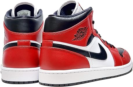 Amazon | [ナイキ] AIR JORDAN 1 MID CHICAGO BLACK TOE エア