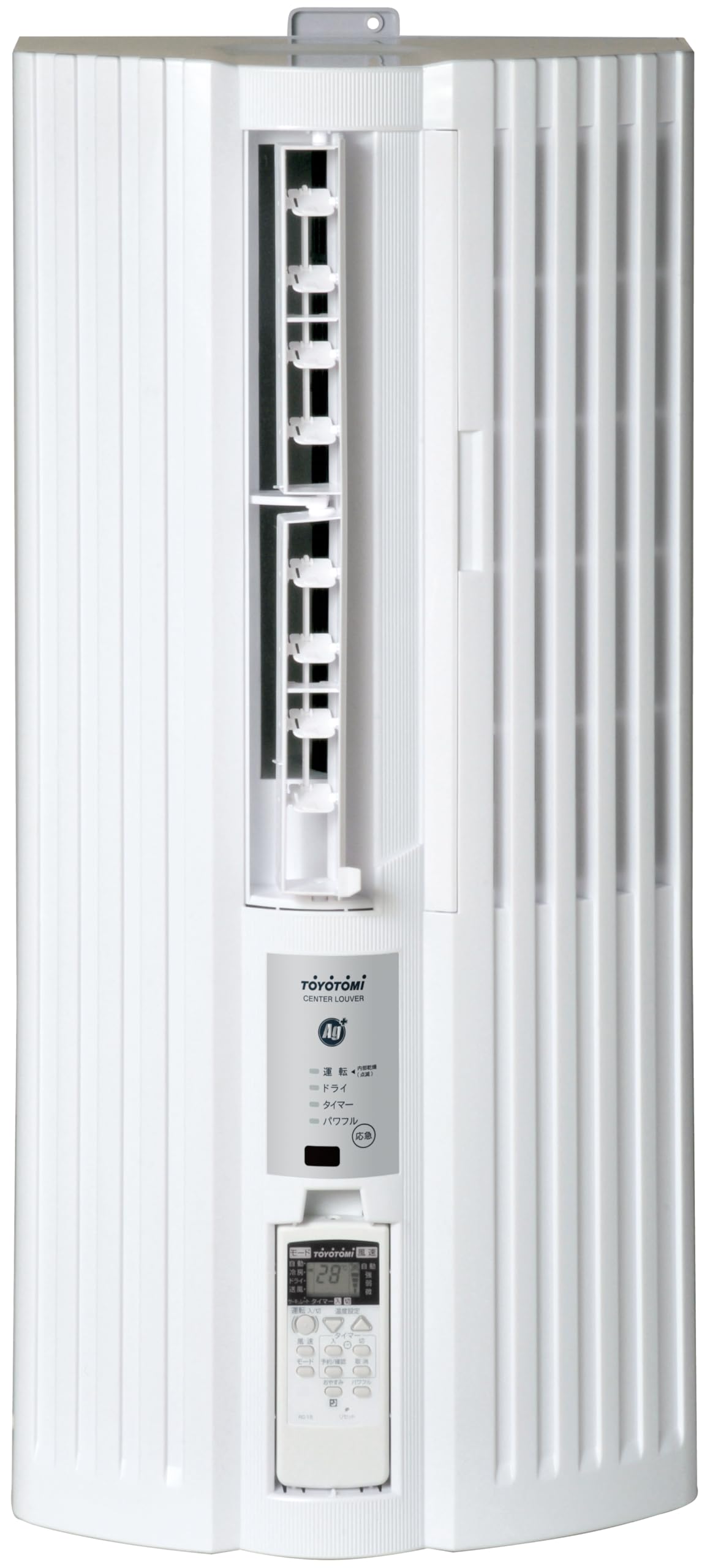 Amazon | 【トヨトミ】窓用ルームエアコン TIW-A16P(W) 取り付け簡単