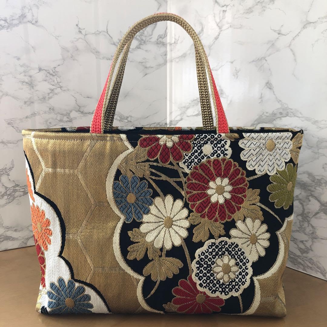 Amazon.co.jp: 《帯リメイクバック》帯バック帯リメイクハンドメイド