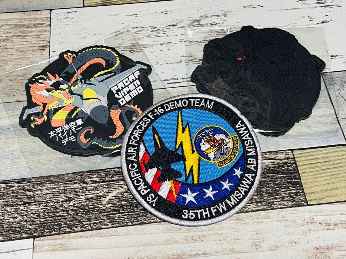 デモチーム デモチーム ファイナルF-16 PACAF Demo パッチ 2025