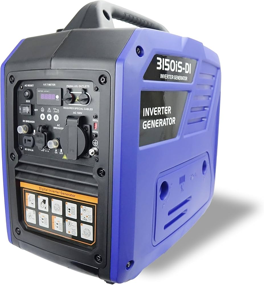 Amazon | MOTOFUTURE インバーター発電機 ガソリン ポータブル 家庭用