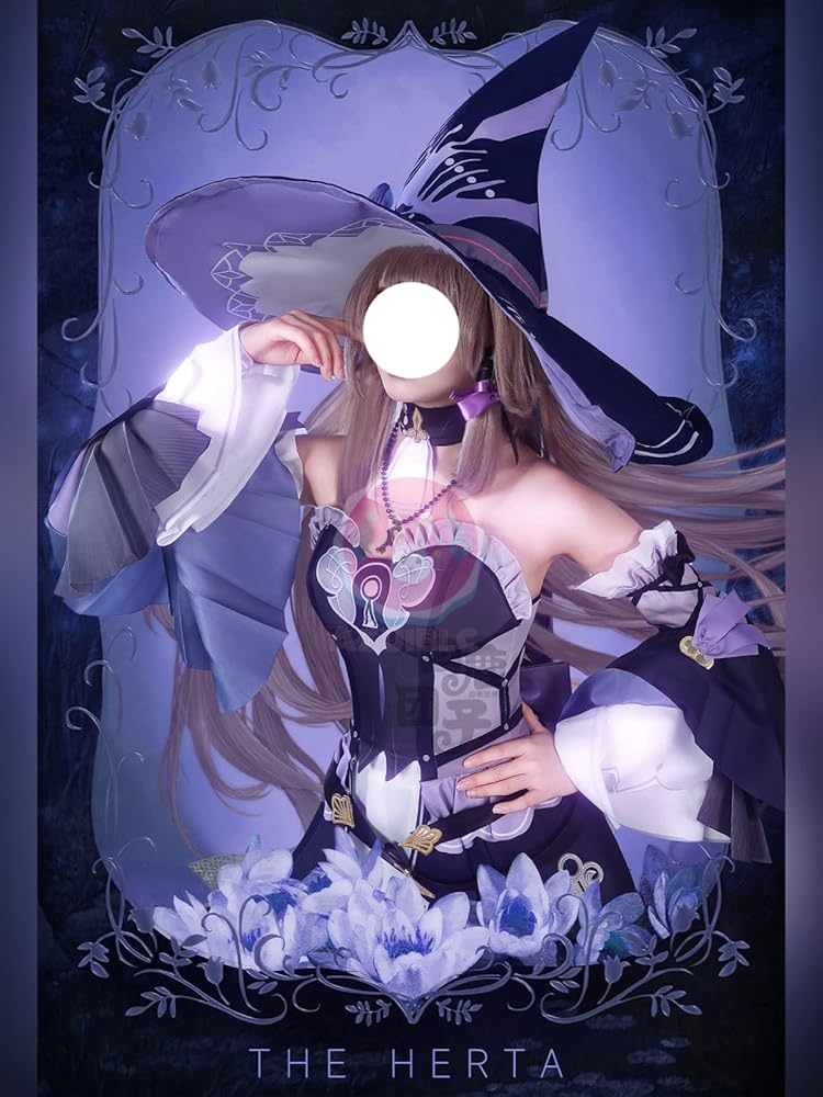 Amazon.co.jp: 【Azuiblc】コスプレ衣装 マダムヘルタ ウィッグや靴