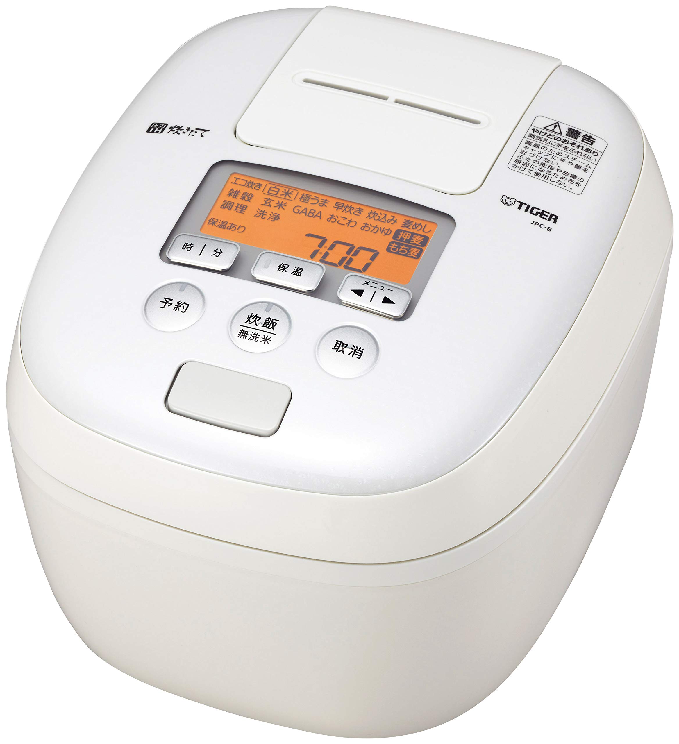 Amazon | タイガー魔法瓶(TIGER) 炊飯器 5.5合 圧力IH 麦飯専用コース