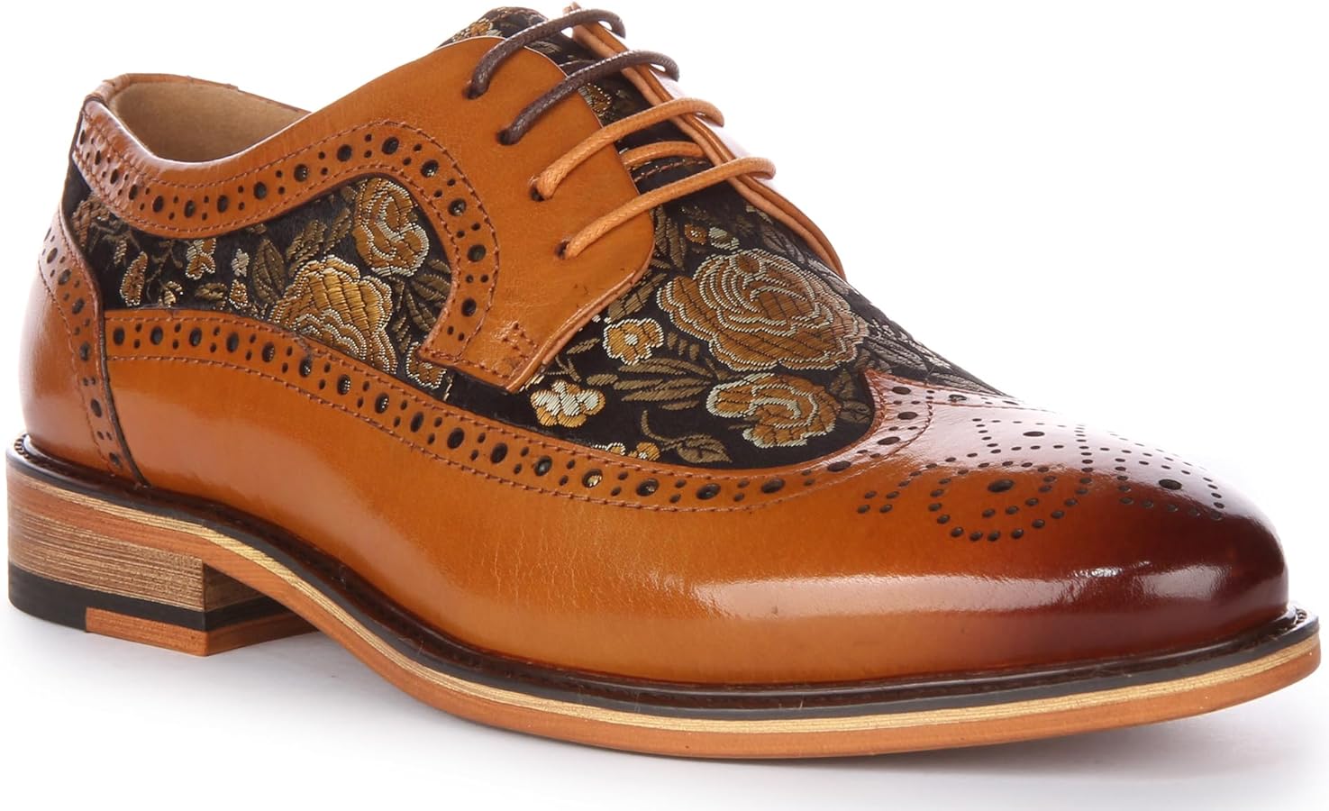 Amazon.com | JUSTINREESS ENGLAND Ross W Women's Lace Up Leather