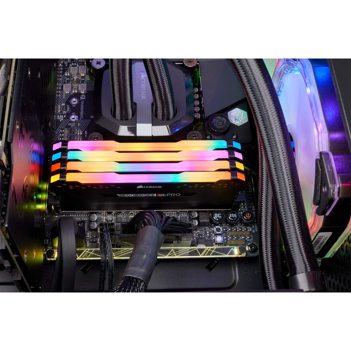 Corsair Vengeance RGB Pro 32GB (4x8GB) DDR4 3600 (PC4-28800) C18