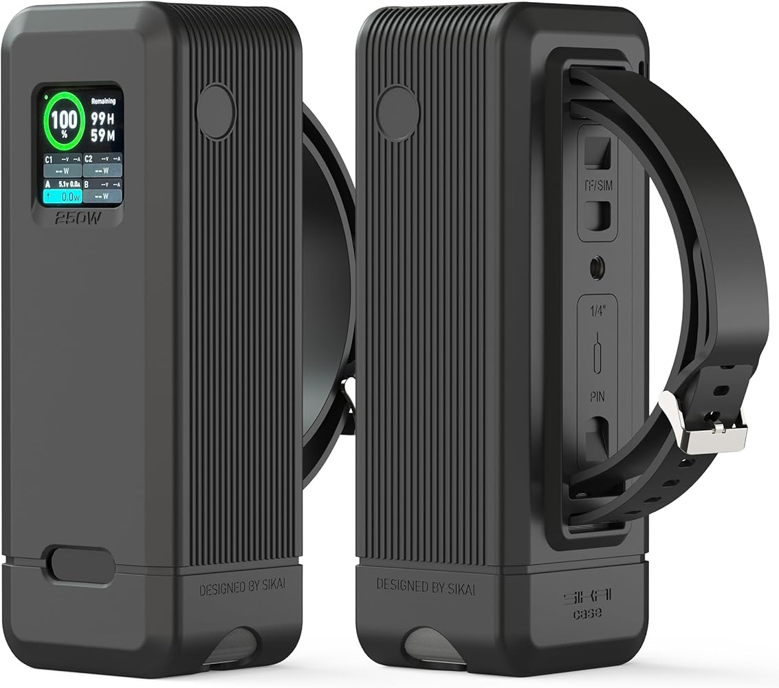 Silicone Case for Anker Prime Power Bank 27,650mAh 250W 1/4-inch