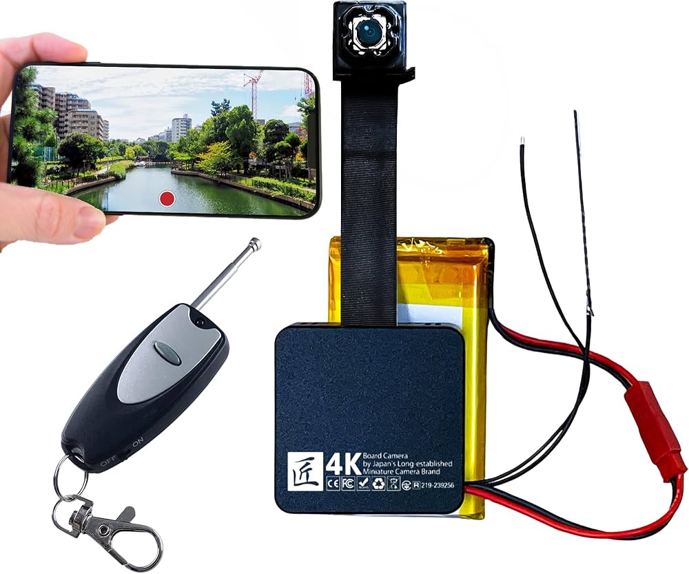 Amazon.co.jp: 匠ブランド WiFi 小型カメラ 4K 基板型 基板型4Kカメラ