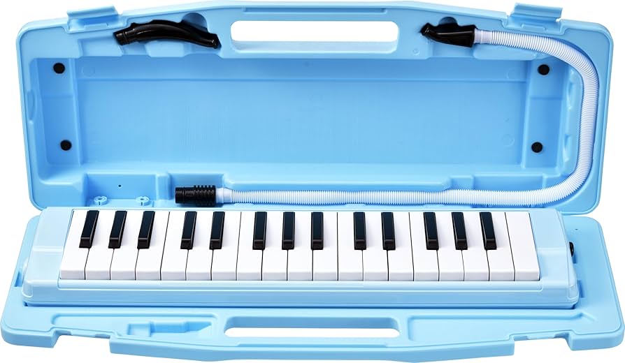 Amazon.co.jp: ゼンオン けんばんハーモニカ C-32B BLUE ハードケース