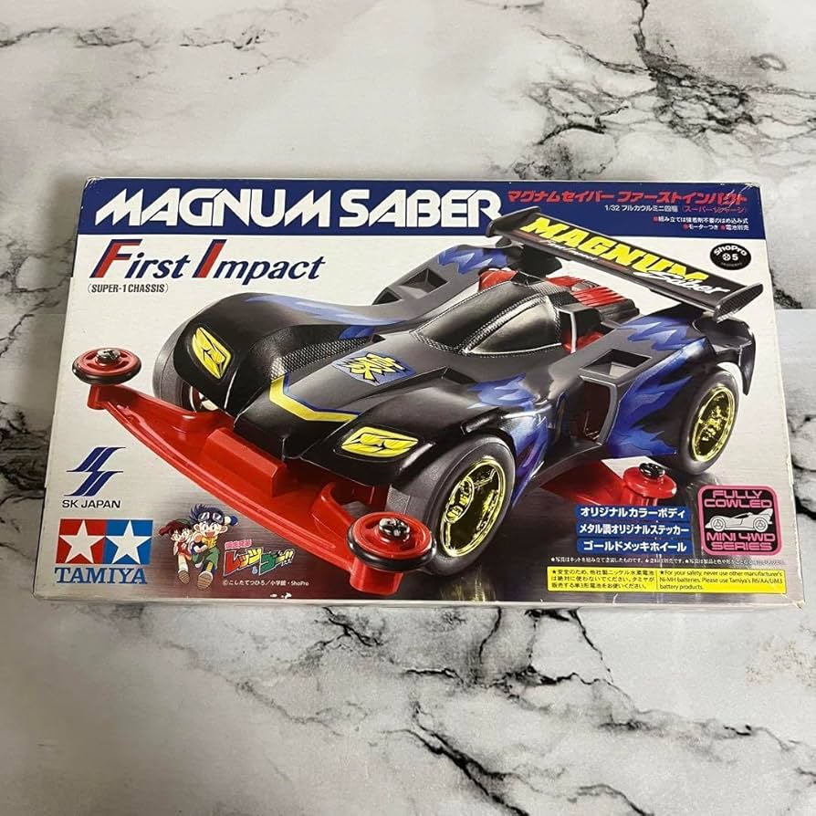 Amazon | 田宮 ミニ四駆 マグナムセイバー ファーストインパクト