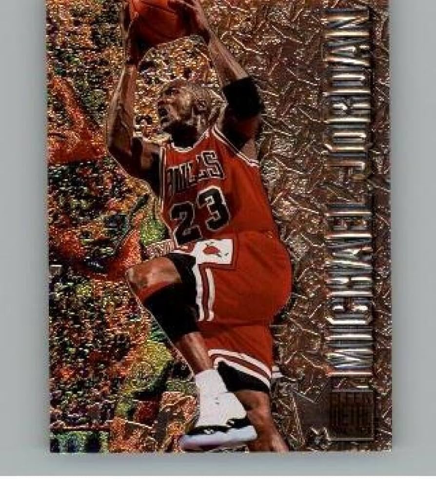 Amazon.com: 1996-97 Metal #11 Michael Jordan Chicago Bulls NBA