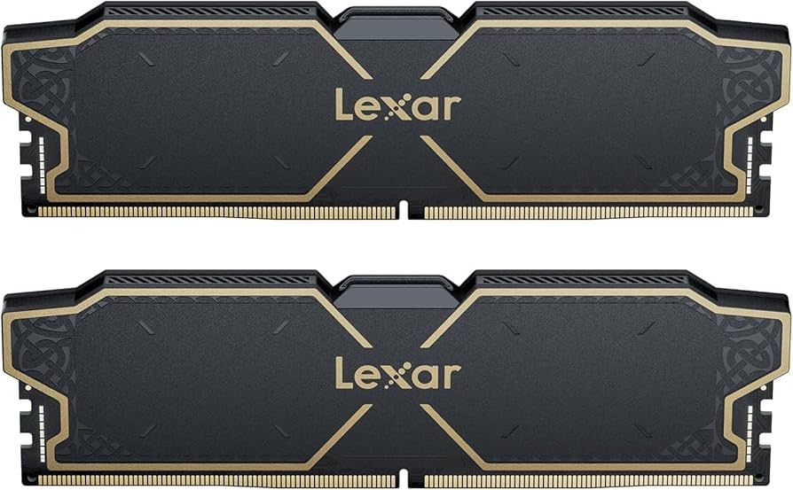 Lexar Thor OC DDR5 RAM 32GB Kit (2x16GB) 6000 MHz, 288-Pin UDIMM
