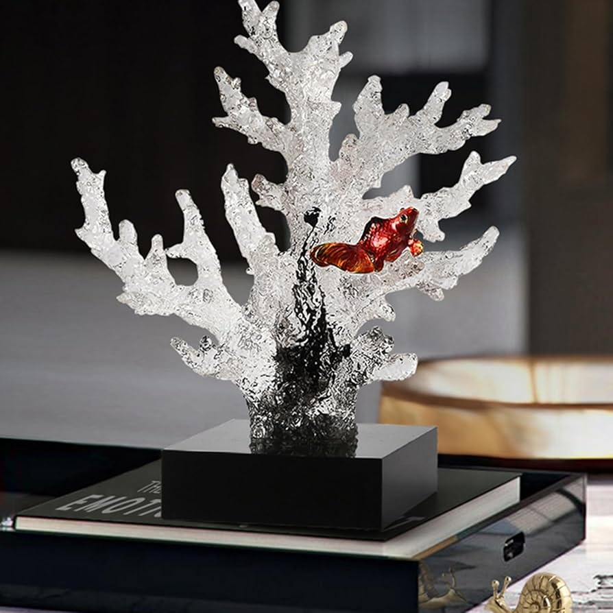 Amazon.co.jp: 珊瑚 サンゴ 置物 クリエイティブ 工芸品 オーナメント