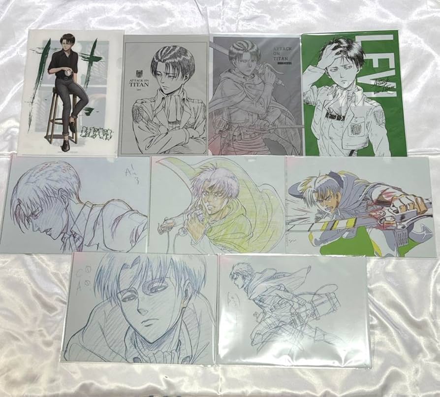 Amazon.co.jp: 進撃巨人 リヴァイ WITスタジオ クリアファイル