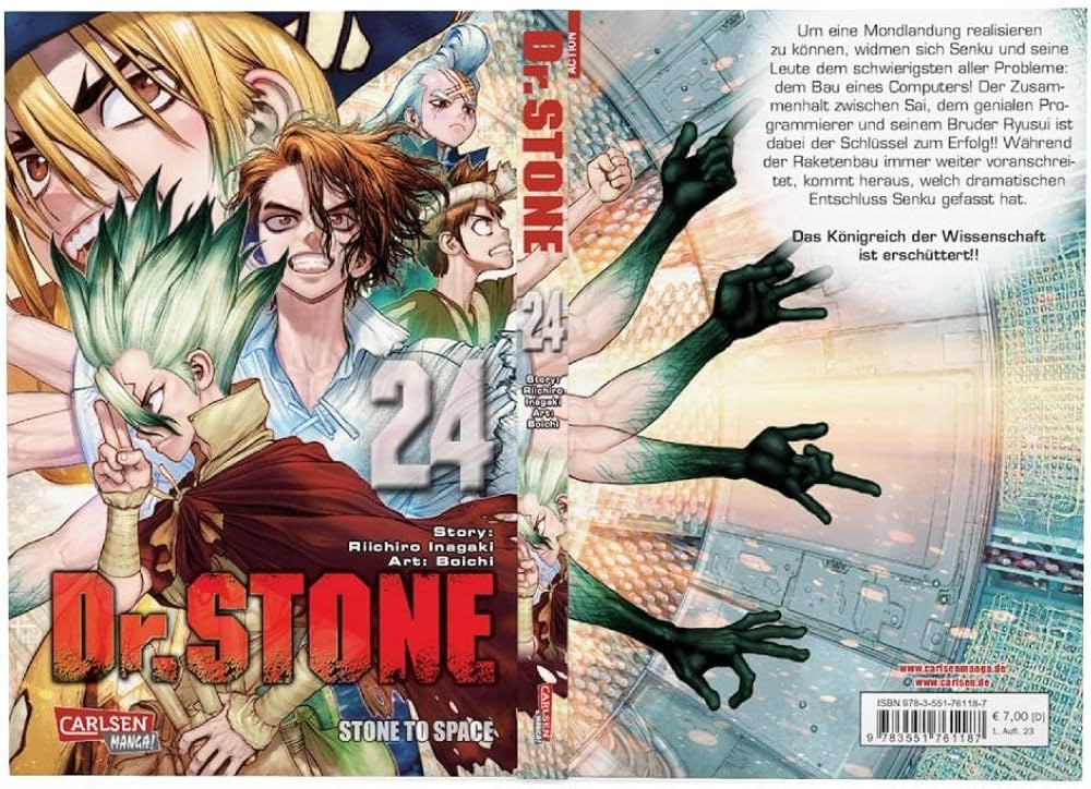 Amazon | Dr. Stone 24: Verrueckte Abenteuer, Action und