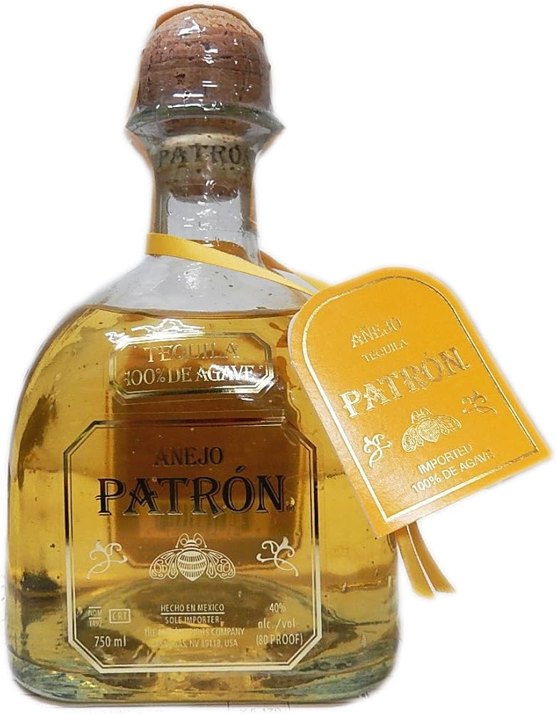 Amazon.co.jp: パトロン アネホ テキーラ 750ml 40度 箱付 [並行輸入品