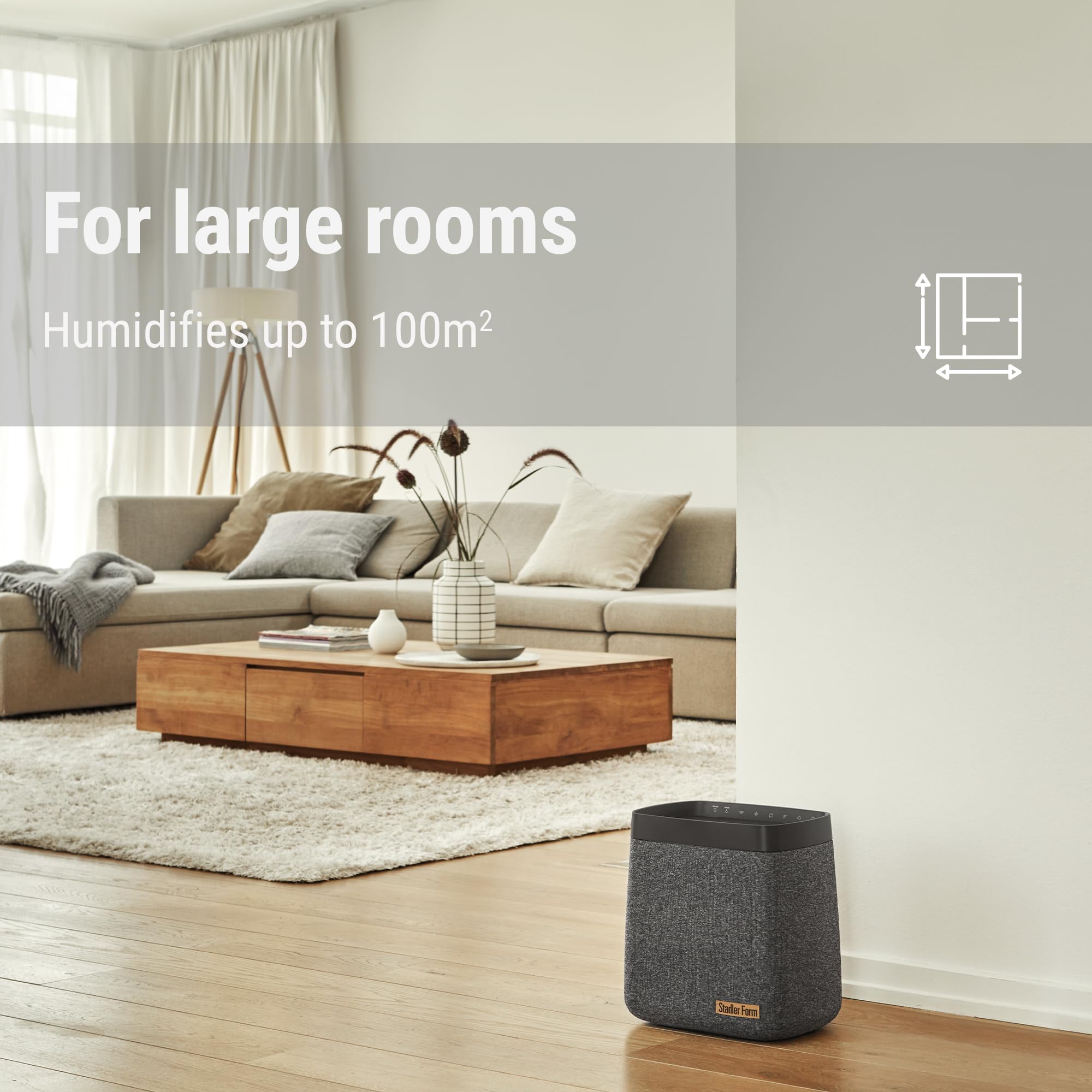 Amazon.co.jp: 【公式】Stadler Form Karl 省エネ 気化式加湿器