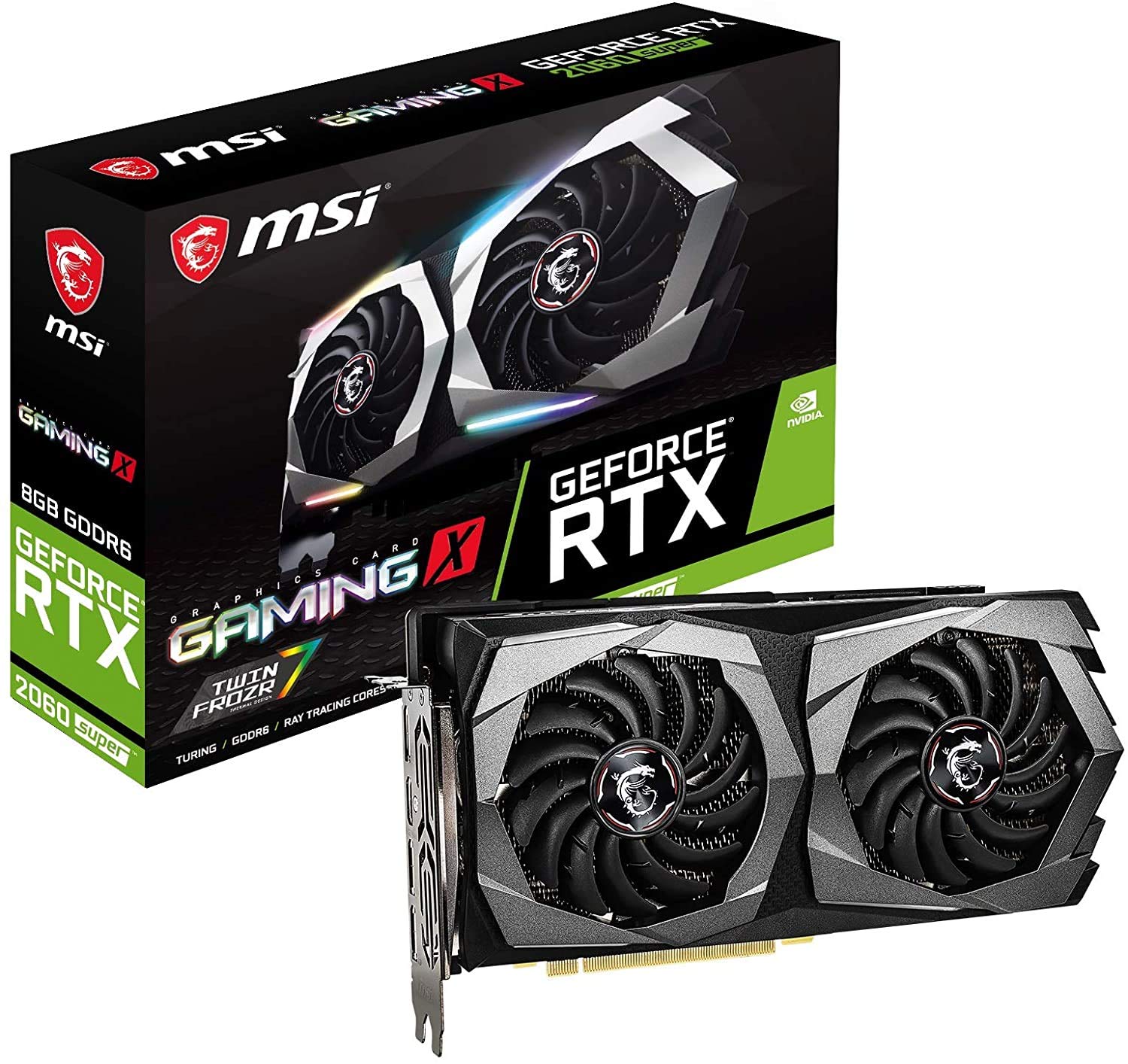 Amazon | MSI GeForce RTX 2060 SUPER GAMING X グラフィックスボード