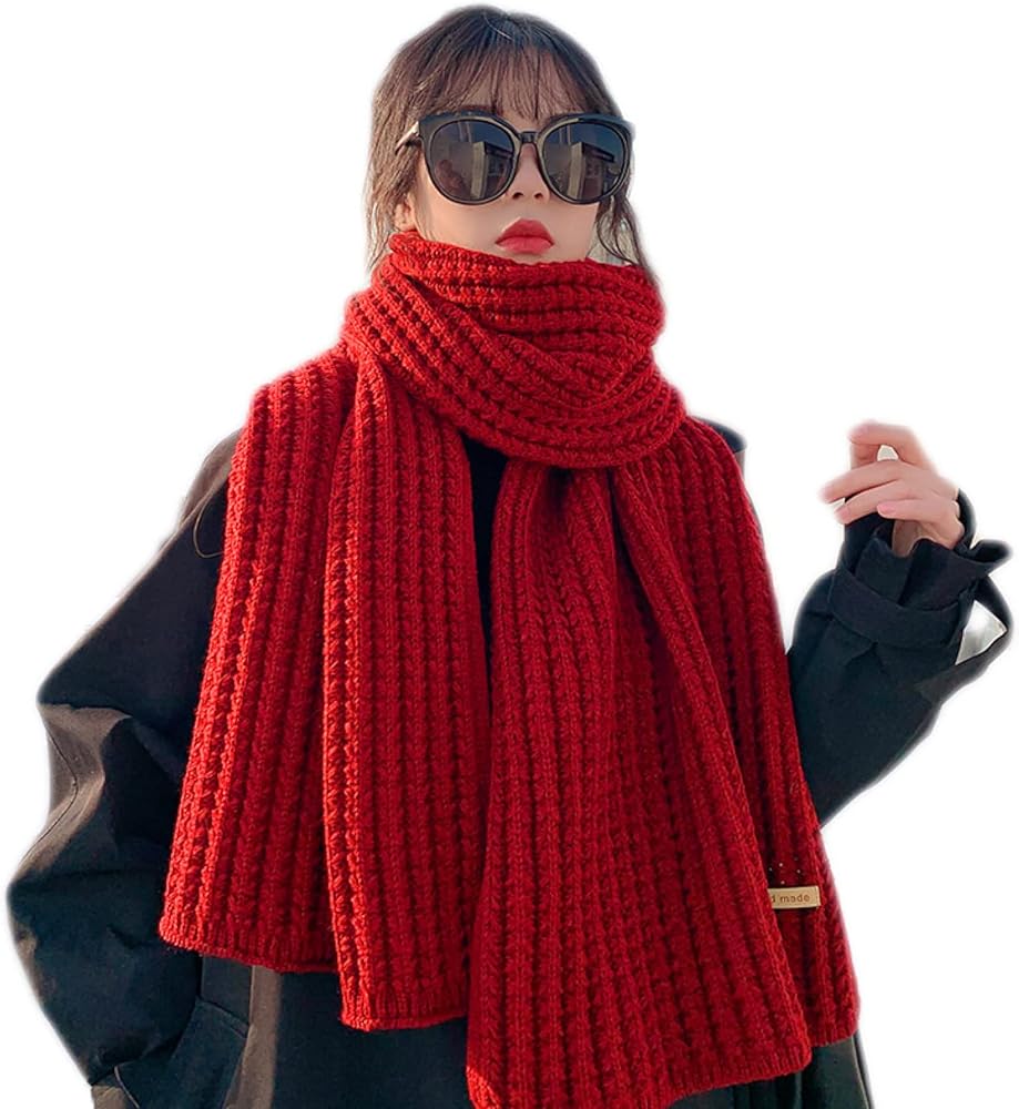 Amazon | [JUIN] マフラー レディース ニット ニットマフラー 大判
