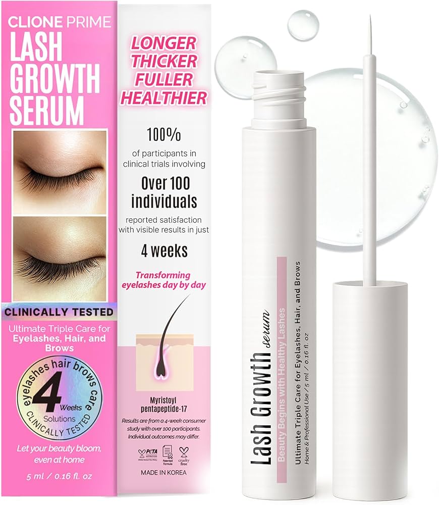 Amazon.com: Clione Prime Korean Lash Serum - Sérum Para Pestañas