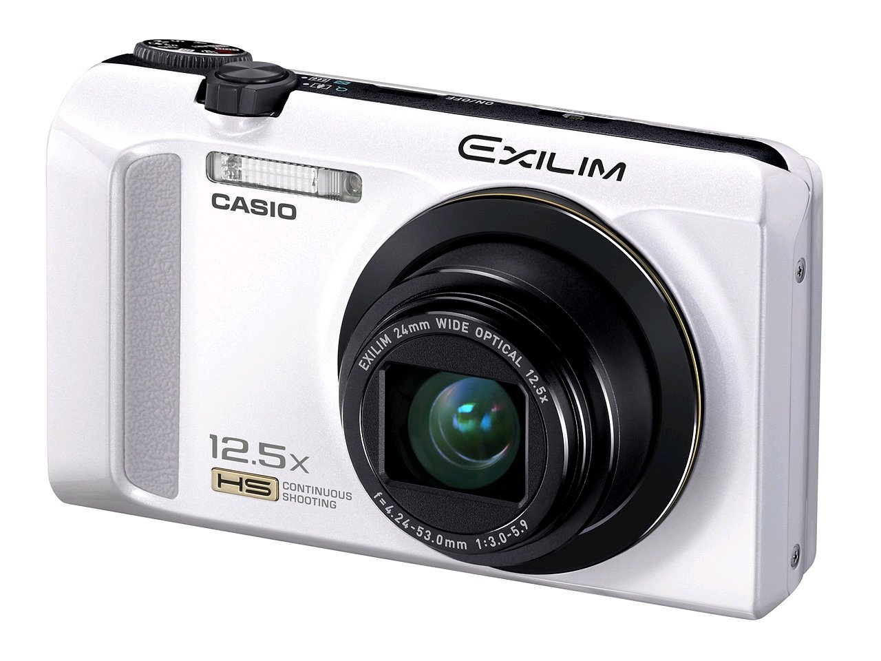 Casio High Speed Exilim EX-ZR200 Digital Camera White : Amazon.ca