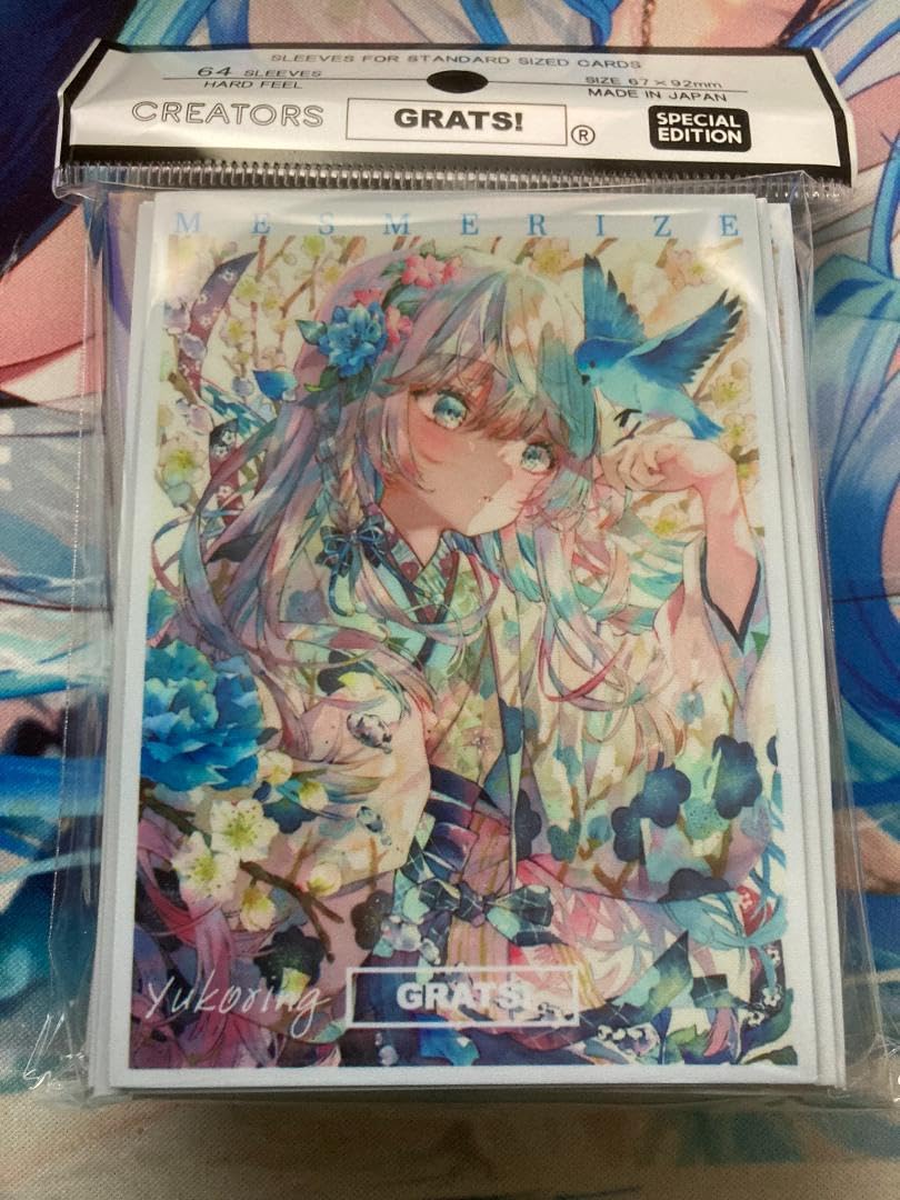 GRATS! 優子鈴 ゆこりん スリーブ 4種セット GRATS! 優子鈴 スリーブ 4