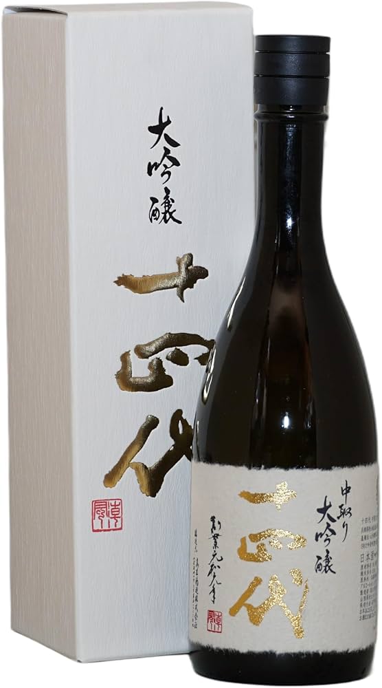 Amazon.co.jp: 十四代 中取り 大吟醸 山田錦 化粧箱付 720ml : 食品