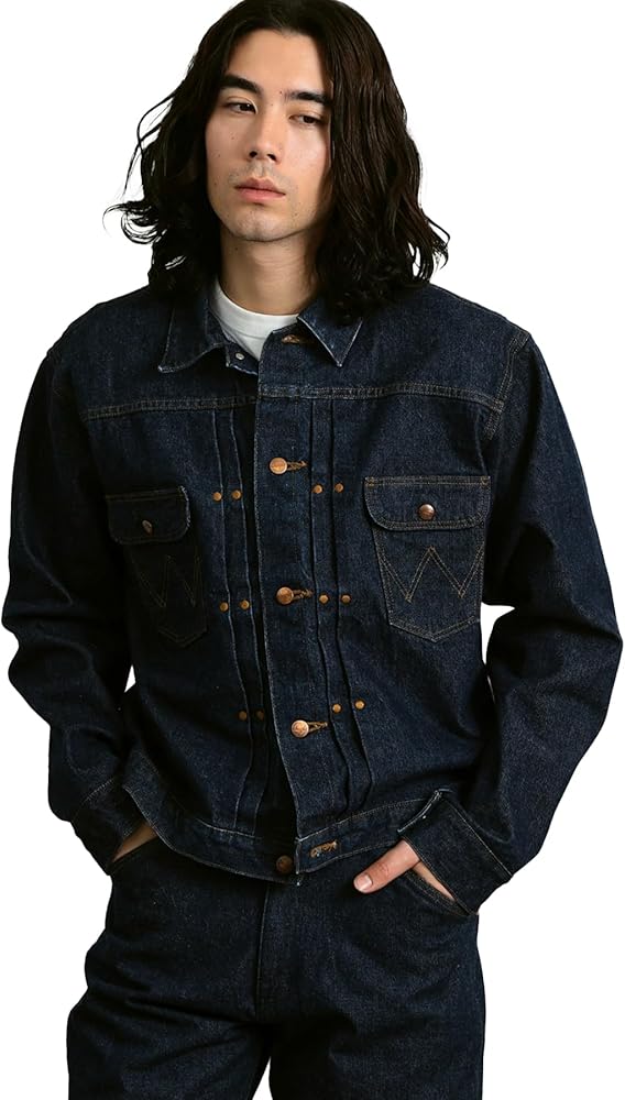 Amazon.co.jp: Wrangler 111MJ Outerwear, Denim Jacket, G-Jean