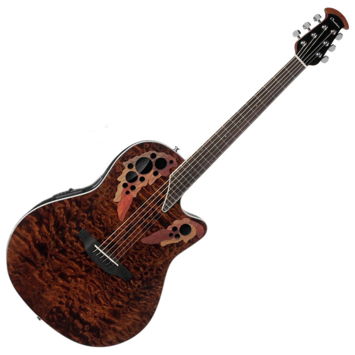 Amazon.com: Ovation Celebrity Elite Plus Quilted Maple Top