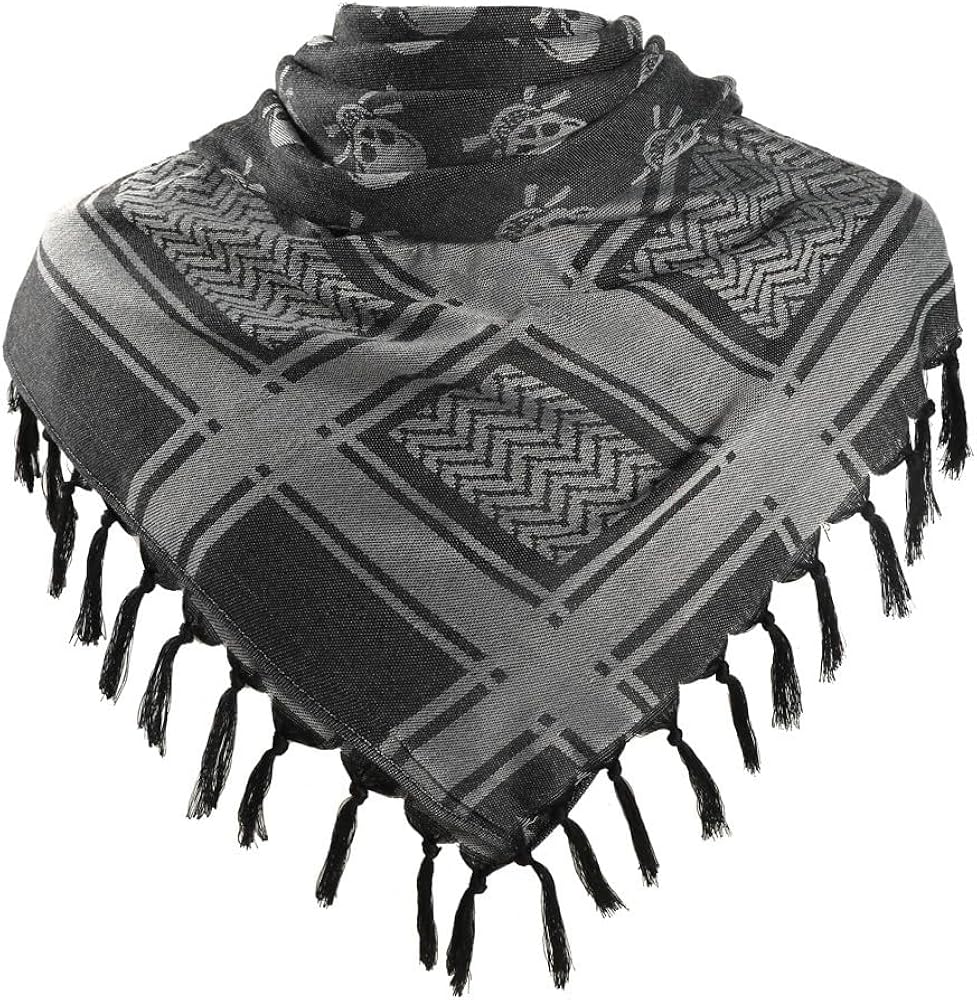 Amazon.co.jp: Kagaminodo Afghan Stole, Skull, Arab Stall, Scarf
