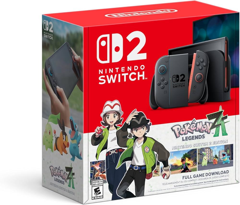 Amazon.com: Nintendo Switch™ 2 + Pokémon™ Legends: Z-A Switch™ 2