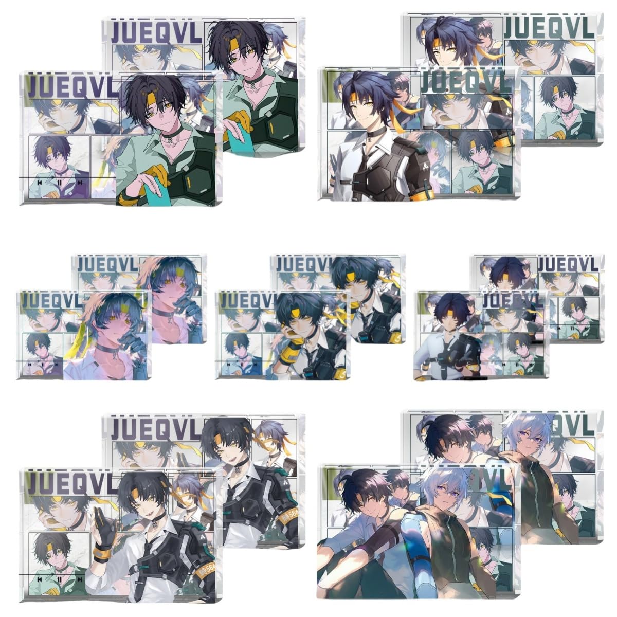 Amazon.co.jp: ゼンレスゾーンゼロ 浅羽悠真 アクリルスタンド 札を