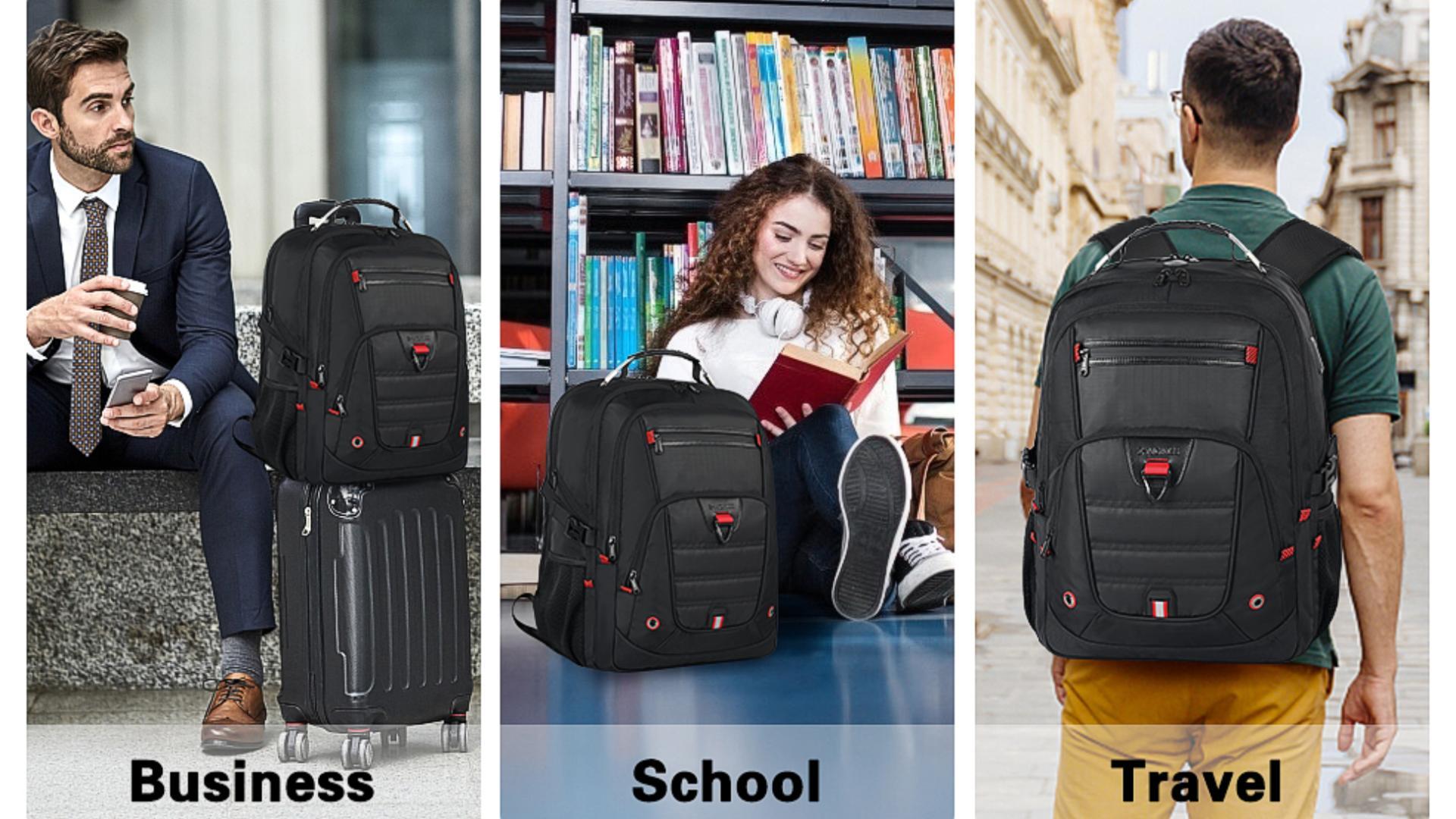 Amazon.com: Z-MGKISS Extra Large Backpack for Men, Gaming Laptop