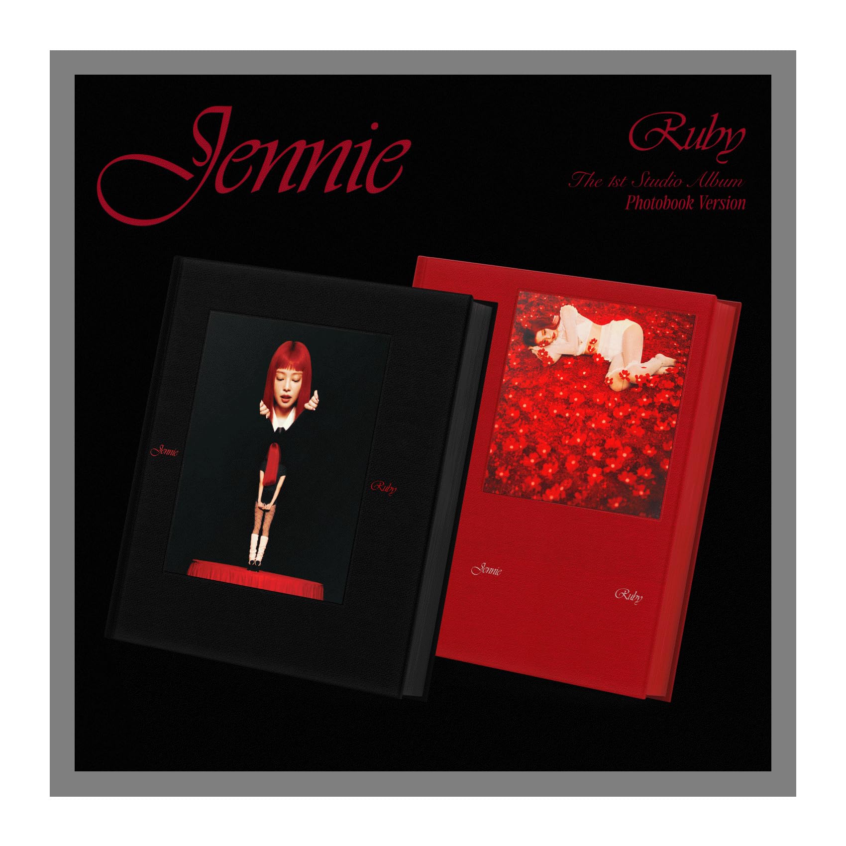 Amazon.com: BLACK'PINK JENNIE Ruby 1st Studio Album with Tracking