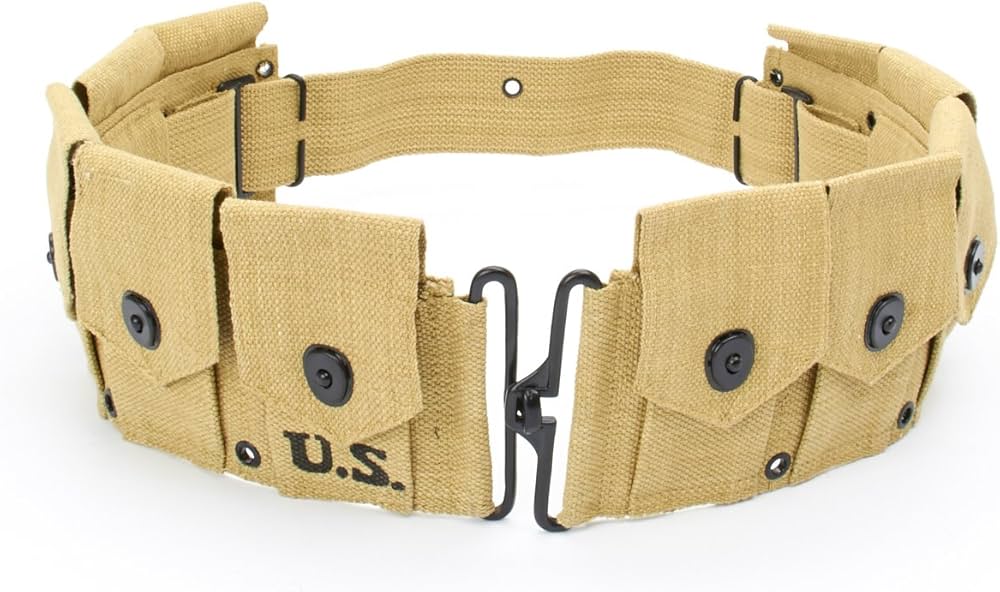 Amazon.co.jp: 米国WWII m1 m1ガーランドライフル弾薬ベルトww2 : ホビー