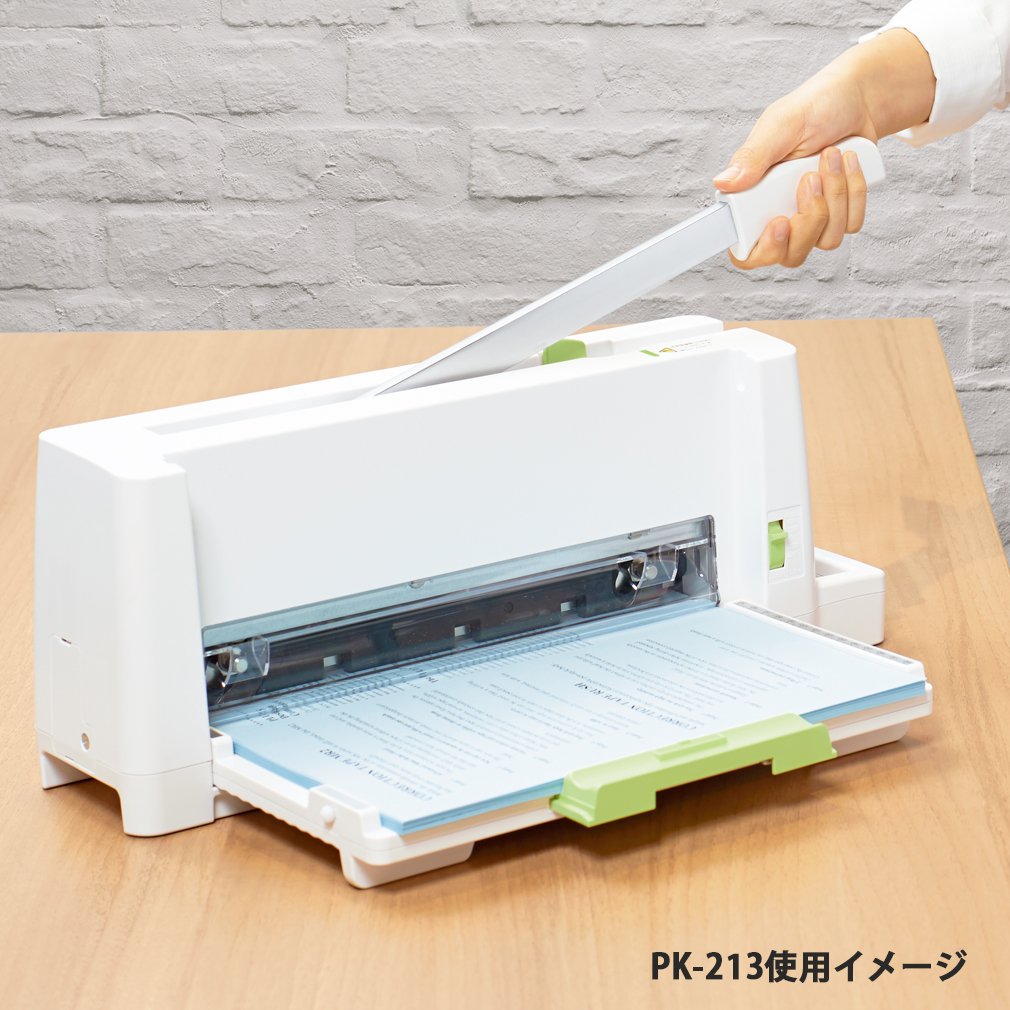 Amazon.co.jp: プラス 受木 コンパクト断裁機 PK-113 PK-213専用 PK