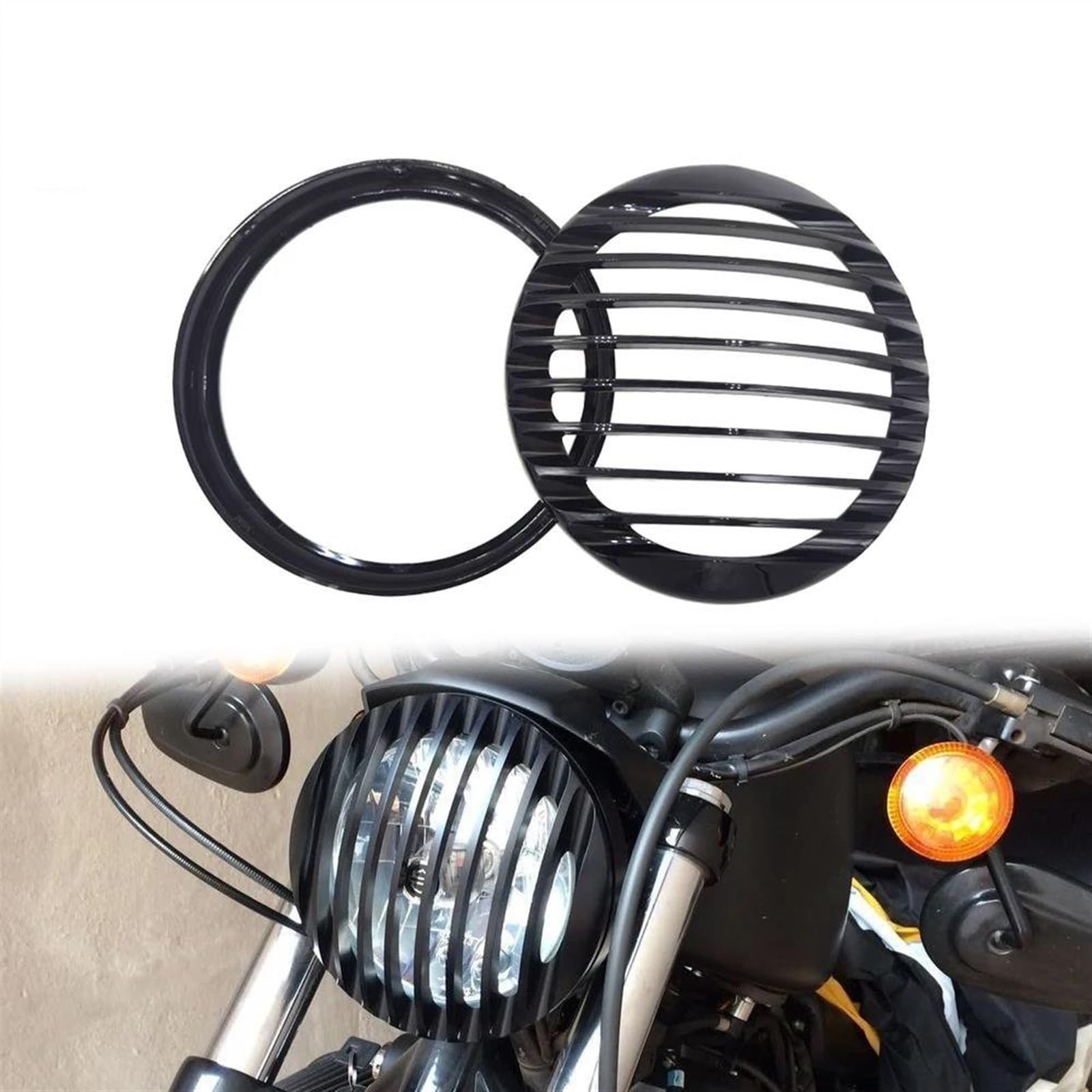 Amazon.co.jp: オートバイのヘッドライトカバー スポーツスター用