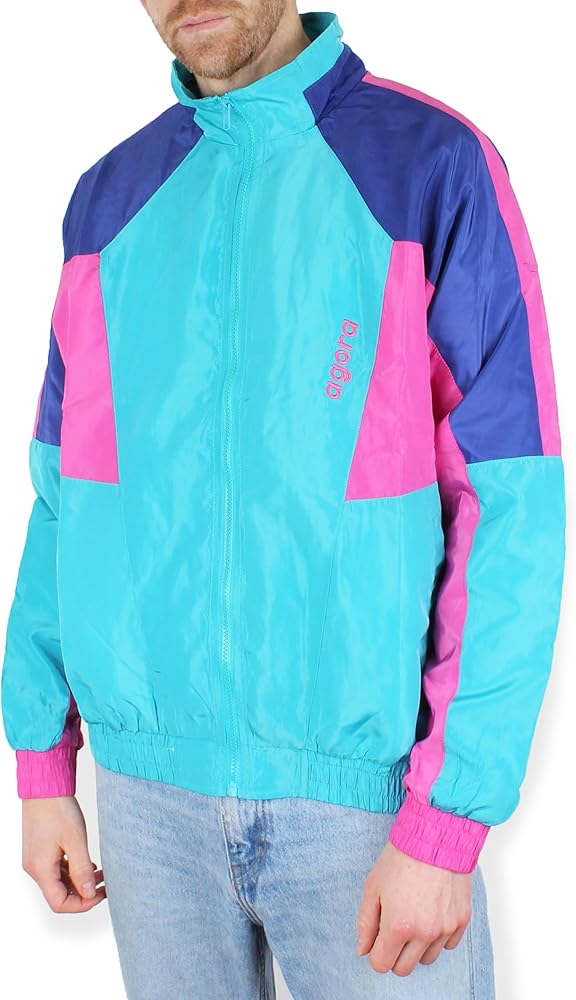 Agora Vantage Windbreaker (Small, Multi-Color) at Amazon Men's