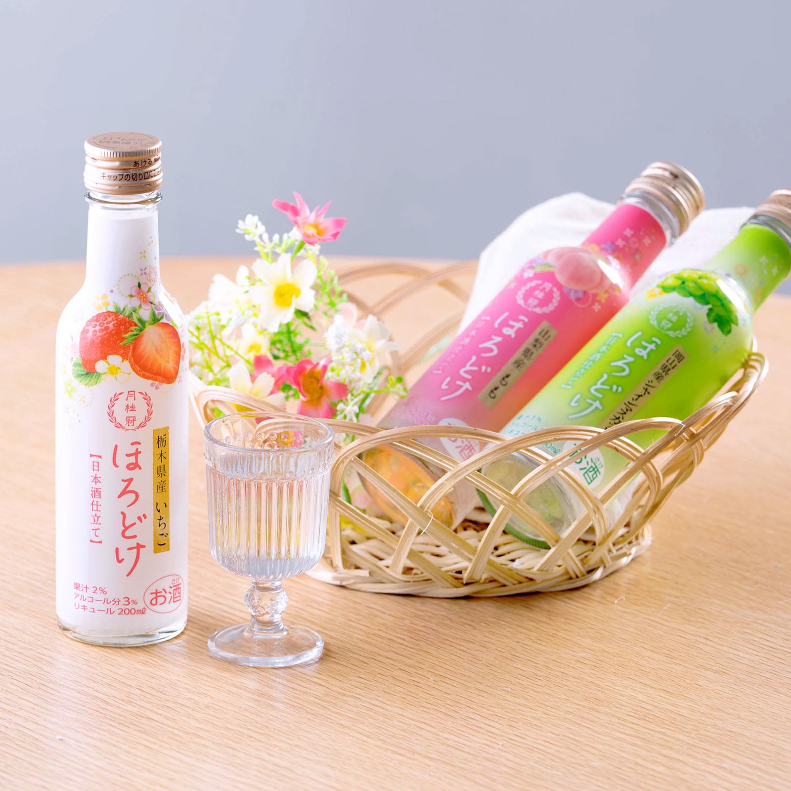 Amazon.co.jp: 月桂冠 (非炭酸/いちごの優しい味わい) ほろどけ