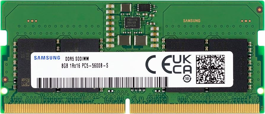 Amazon.co.jp: Samsung 8GB DDR5 5600MHz PC5-44800 CL46 SODIMM 1Rx16
